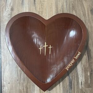 Heart-Shaped Prayer Bowl